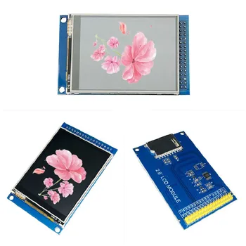 ILI9341 RTP 2.8-palcový TFT LCD farebný displej dotykový displej modul drive IC MCU kompatibilný pre atómovú 34P LCD rozhranie